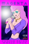 Magenta Jem Universe Character (C) M.Walker